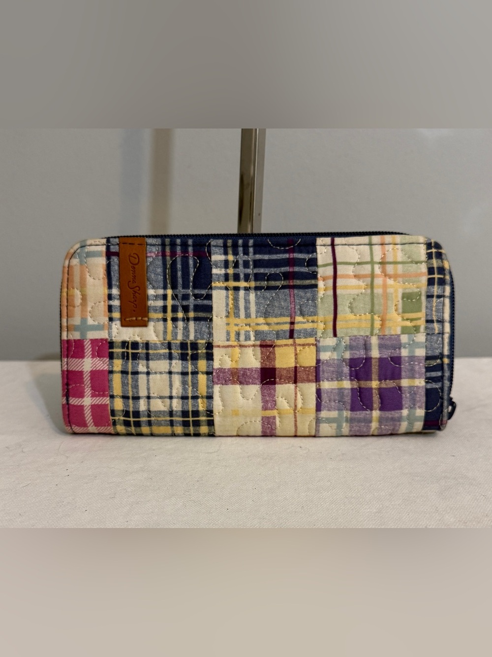 Donna Sharp Quilted Patchwork Accordion Wallet - Multicolor Plaid